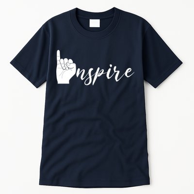 ASL I Hand Inspire SIgn Langage Tall T-Shirt
