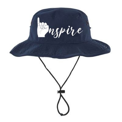 ASL I Hand Inspire SIgn Langage Legacy Cool Fit Booney Bucket Hat