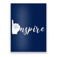 ASL I Hand Inspire SIgn Langage Poster