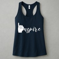 ASL I Hand Inspire SIgn Langage Womens Tank Top