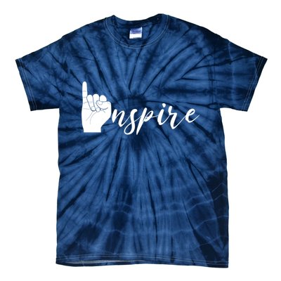 ASL I Hand Inspire SIgn Langage Tie-Dye T-Shirt