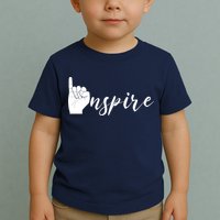 ASL I Hand Inspire SIgn Langage Toddler T-Shirt