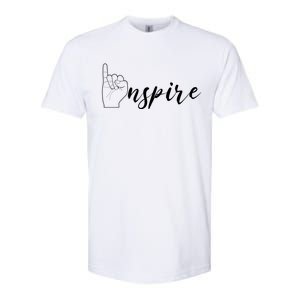 ASL I Hand Inspire SIgn Langage Softstyle CVC T-Shirt