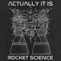 Actually It Is Rocket Science Math Engineering Teacher Cool Comfort Performance Bucket Hat