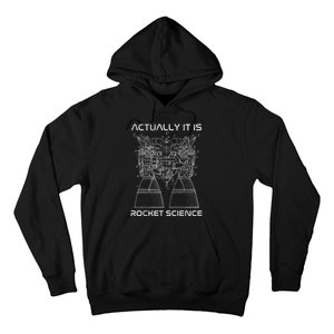 Actually It Is Rocket Science Math Engineering Teacher Hoodie