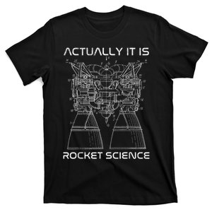 Actually It Is Rocket Science Math Engineering Teacher T-Shirt