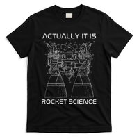 Actually It Is Rocket Science Math Engineering Teacher T-Shirt