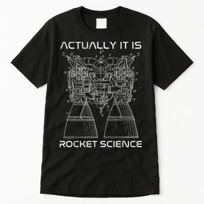 Actually It Is Rocket Science Math Engineering Teacher Tall T-Shirt