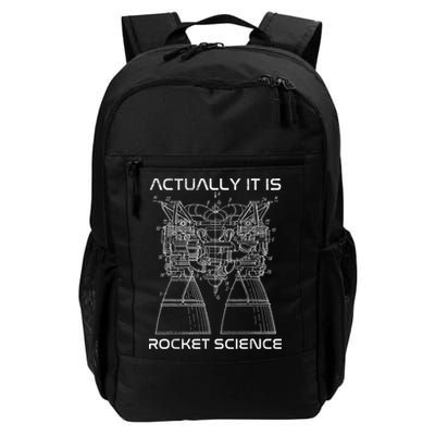 Actually It Is Rocket Science Math Engineering Teacher Daily Commute Backpack