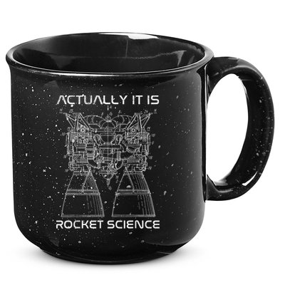 Actually It Is Rocket Science Math Engineering Teacher 15oz Campfire Ceramic Mug