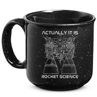 Actually It Is Rocket Science Math Engineering Teacher 15oz Campfire Ceramic Mug