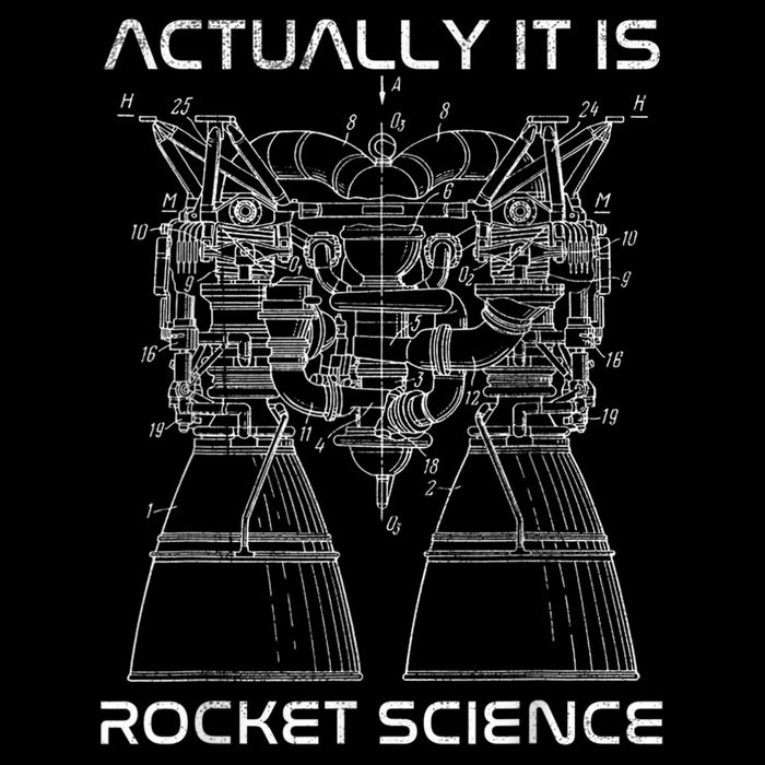 Actually It Is Rocket Science Math Engineering Teacher 16 in Basic Backpack