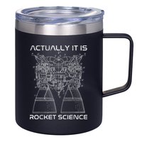 Actually It Is Rocket Science Math Engineering Teacher 12oz Stainless Steel Coffee Mug