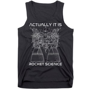 Actually It Is Rocket Science Math Engineering Teacher Tank Top