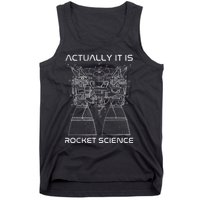 Actually It Is Rocket Science Math Engineering Teacher Tank Top