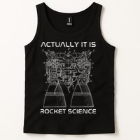 Actually It Is Rocket Science Math Engineering Teacher Tank Top