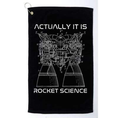 Actually It Is Rocket Science Math Engineering Teacher Golf Towel