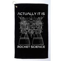 Actually It Is Rocket Science Math Engineering Teacher Golf Towel