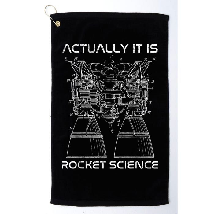 Actually It Is Rocket Science Math Engineering Teacher Golf Towel