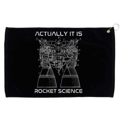 Actually It Is Rocket Science Math Engineering Teacher Grommeted Golf Towel