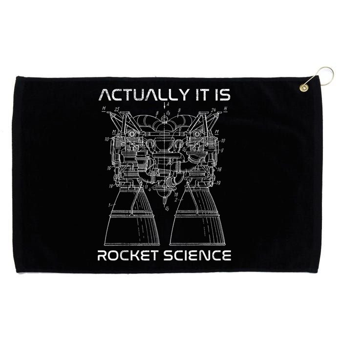 Actually It Is Rocket Science Math Engineering Teacher Grommeted Golf Towel