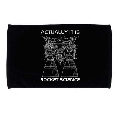 Actually It Is Rocket Science Math Engineering Teacher Microfiber Hand Towel