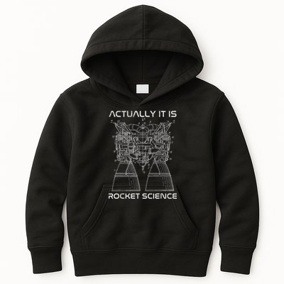 Actually It Is Rocket Science Math Engineering Teacher Kids Hoodie