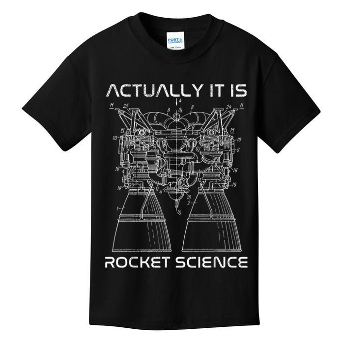 Actually It Is Rocket Science Math Engineering Teacher Kids T-Shirt