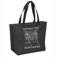 Actually It Is Rocket Science Math Engineering Teacher Zip Tote Bag