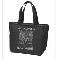 Actually It Is Rocket Science Math Engineering Teacher Zip Tote Bag