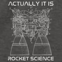 Actually It Is Rocket Science Math Engineering Teacher Vector Backpack