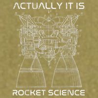 Actually It Is Rocket Science Math Engineering Teacher Garment-Dyed Women's Muscle Tee