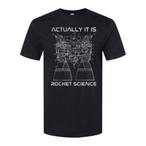 Actually It Is Rocket Science Math Engineering Teacher Softstyle CVC T-Shirt