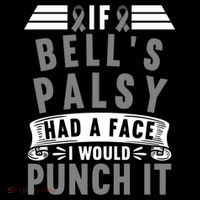 Awareness I If Bells Palsy Had A Face I Would Punch It Gift Wool Snapback Cap