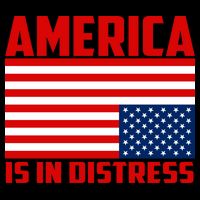 America Is In Distress Upside Down Flag Impact Tech Backpack