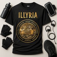 Ancient Illyria Illyrian Tribes Ancient Warrior Symbol Performance Shirt