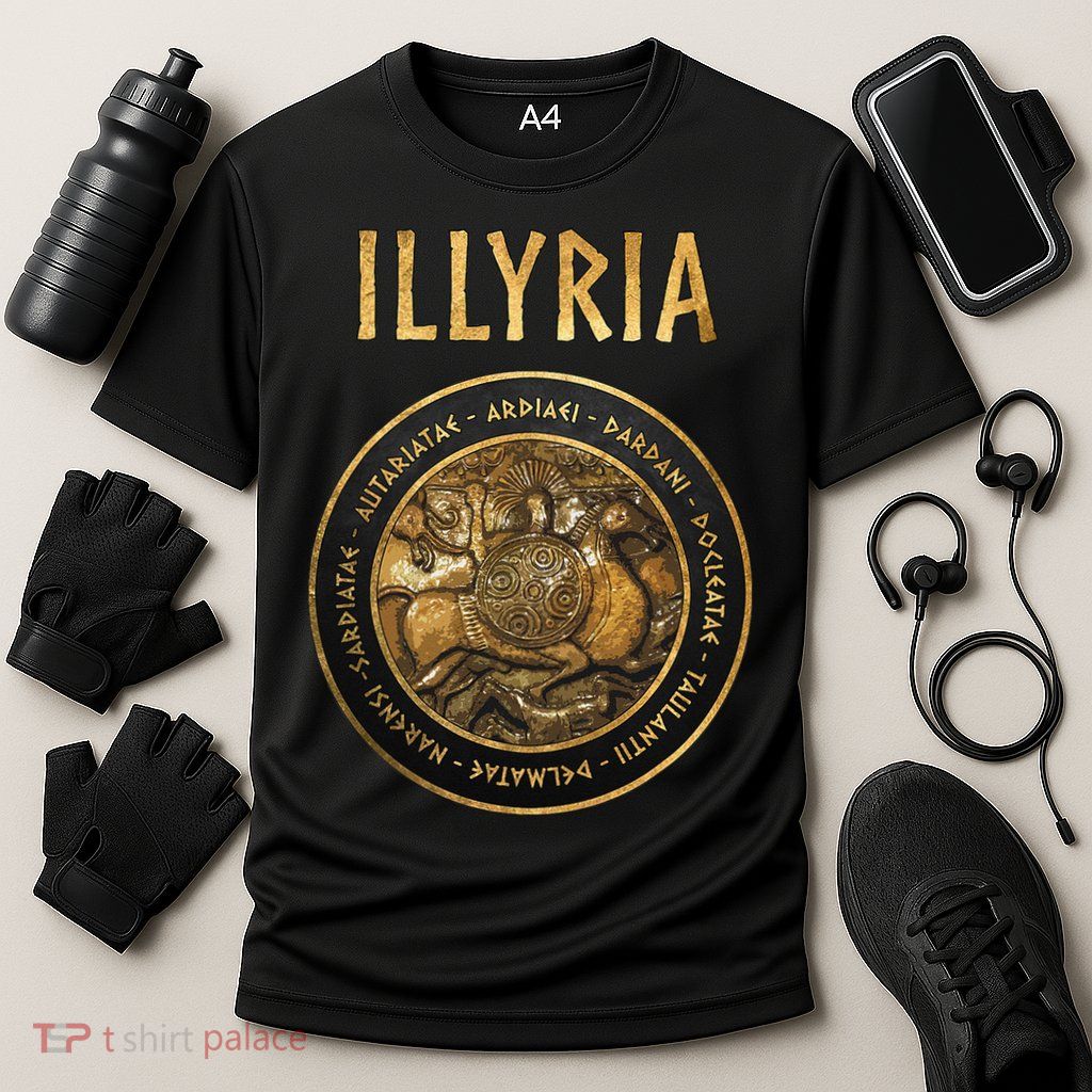 Ancient Illyria Illyrian Tribes Ancient Warrior Symbol Performance Shirt