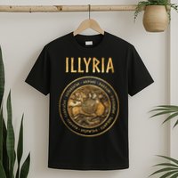 Ancient Illyria Illyrian Tribes Ancient Warrior Symbol T-Shirt