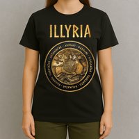 Ancient Illyria Illyrian Tribes Ancient Warrior Symbol T-Shirt
