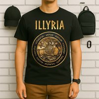 Ancient Illyria Illyrian Tribes Ancient Warrior Symbol T-Shirt
