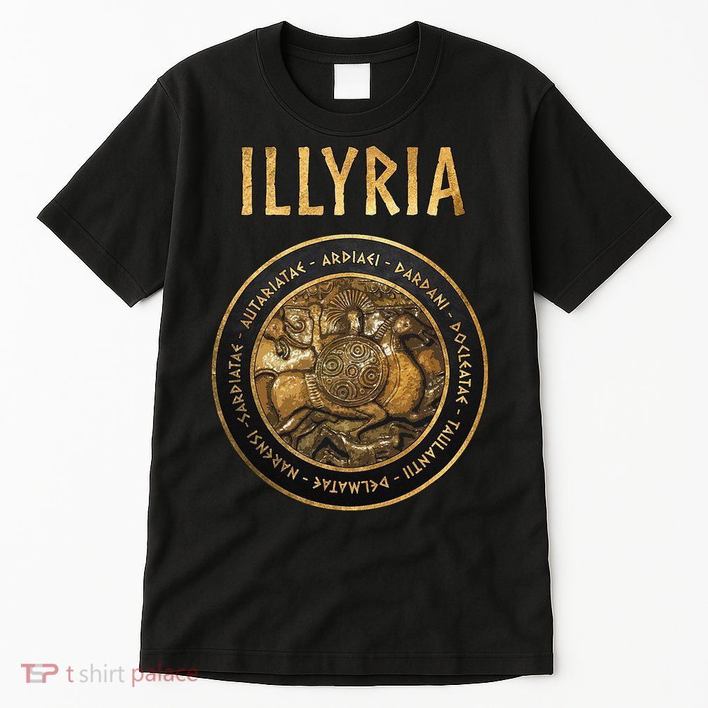 Ancient Illyria Illyrian Tribes Ancient Warrior Symbol Tall T-Shirt
