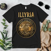 Ancient Illyria Illyrian Tribes Ancient Warrior Symbol Premium T-Shirt