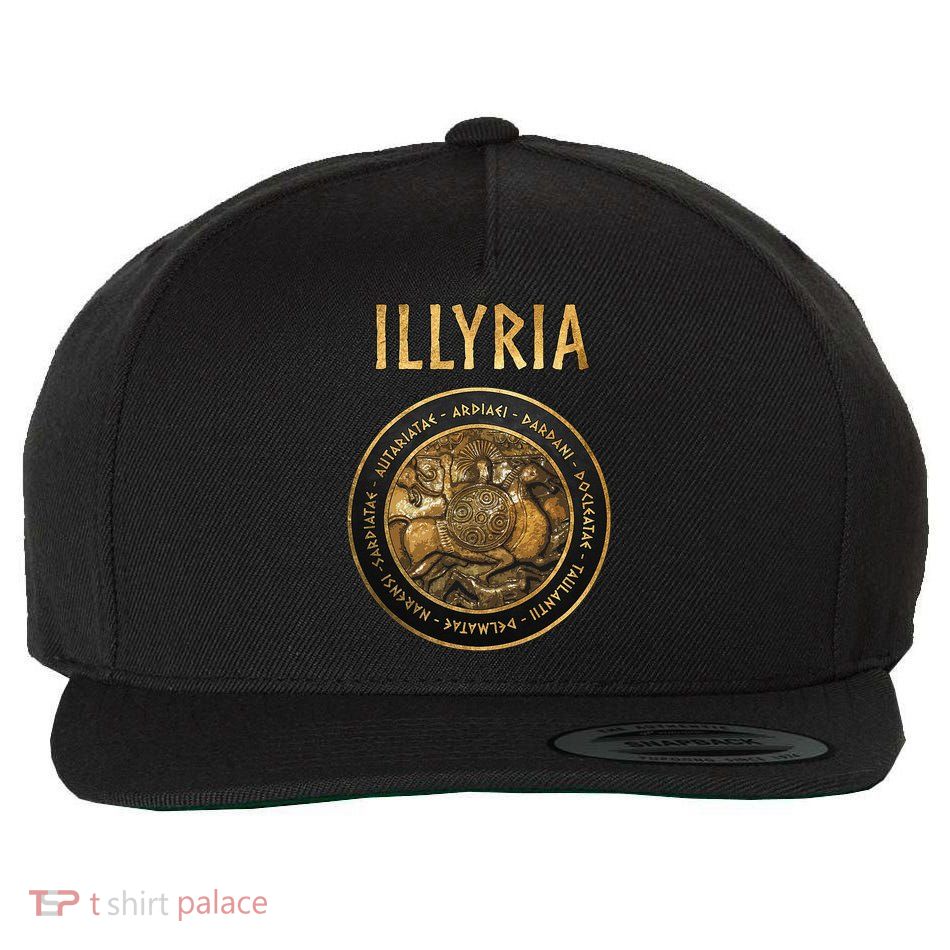 Ancient Illyria Illyrian Tribes Ancient Warrior Symbol Wool Snapback Cap
