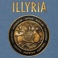 Ancient Illyria Illyrian Tribes Ancient Warrior Symbol Garment-Dyed Sweatshirt