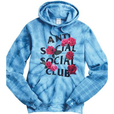 Antisocial Introvert I Hate People Antisocial Club Tie Dye Hoodie