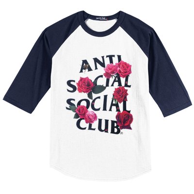 Antisocial Introvert I Hate People Antisocial Club Baseball Sleeve Shirt