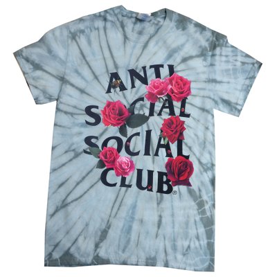 Antisocial Introvert I Hate People Antisocial Club Tie-Dye T-Shirt