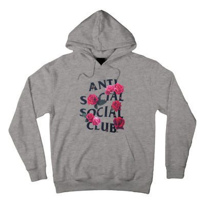 Antisocial Introvert I Hate People Antisocial Club Tall Hoodie