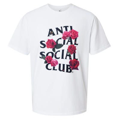 Antisocial Introvert I Hate People Antisocial Club Sueded Cloud Jersey T-Shirt