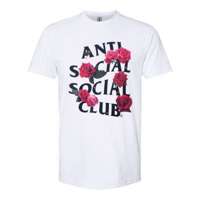 Antisocial Introvert I Hate People Antisocial Club Softstyle CVC T-Shirt